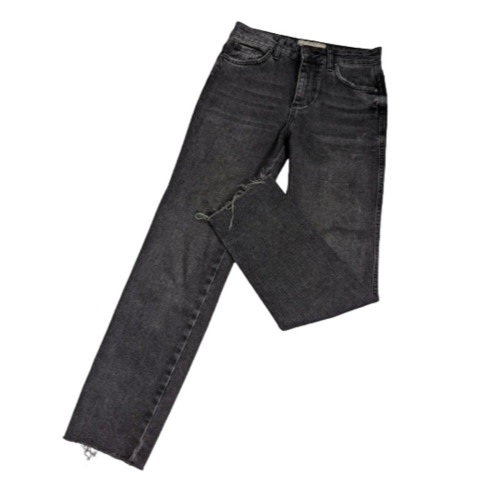 Free People Raw Hem Girlfriend Jeans 24